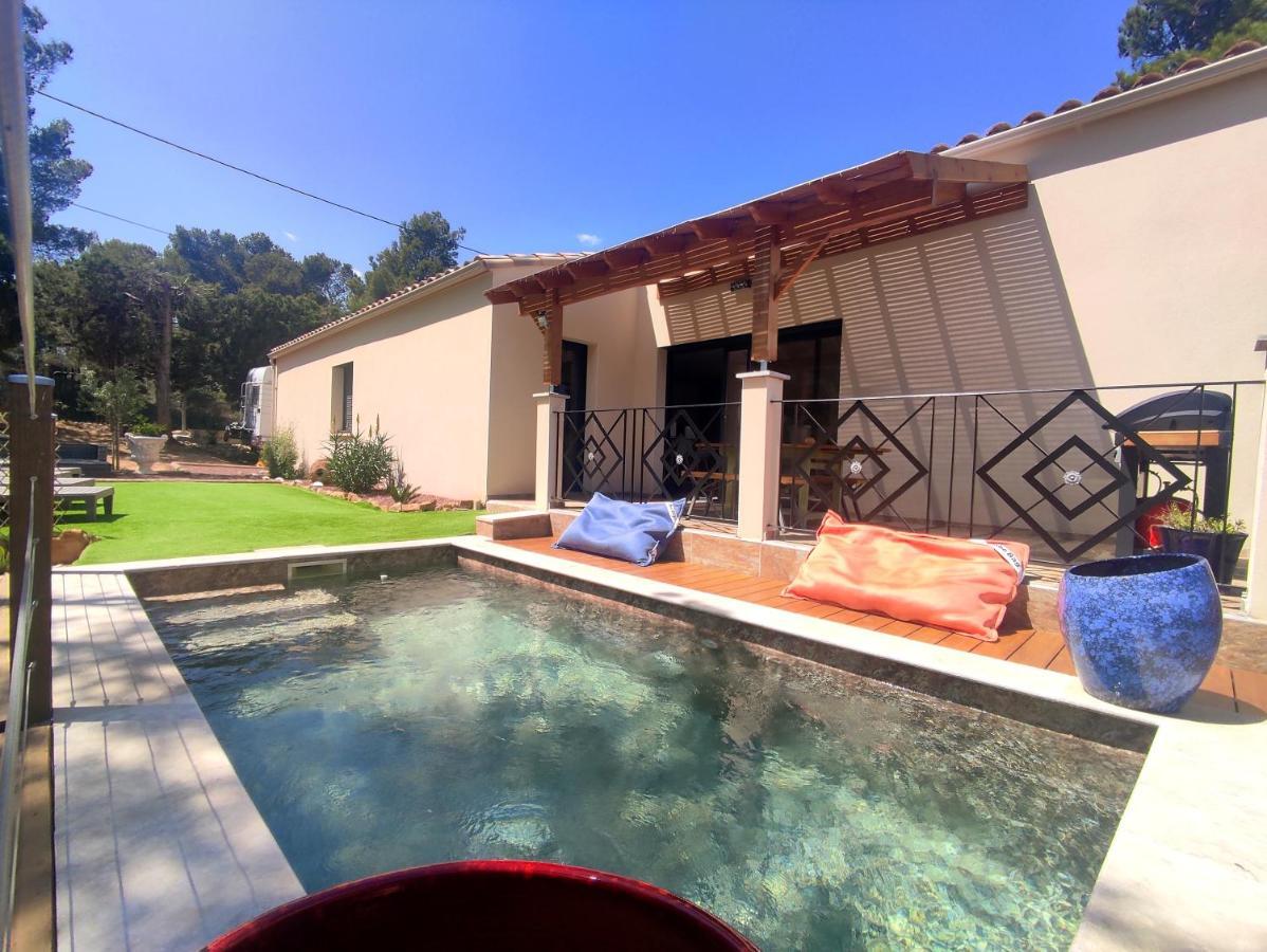 Villa Bellevue - Avec Piscine Montséret Extérieur photo