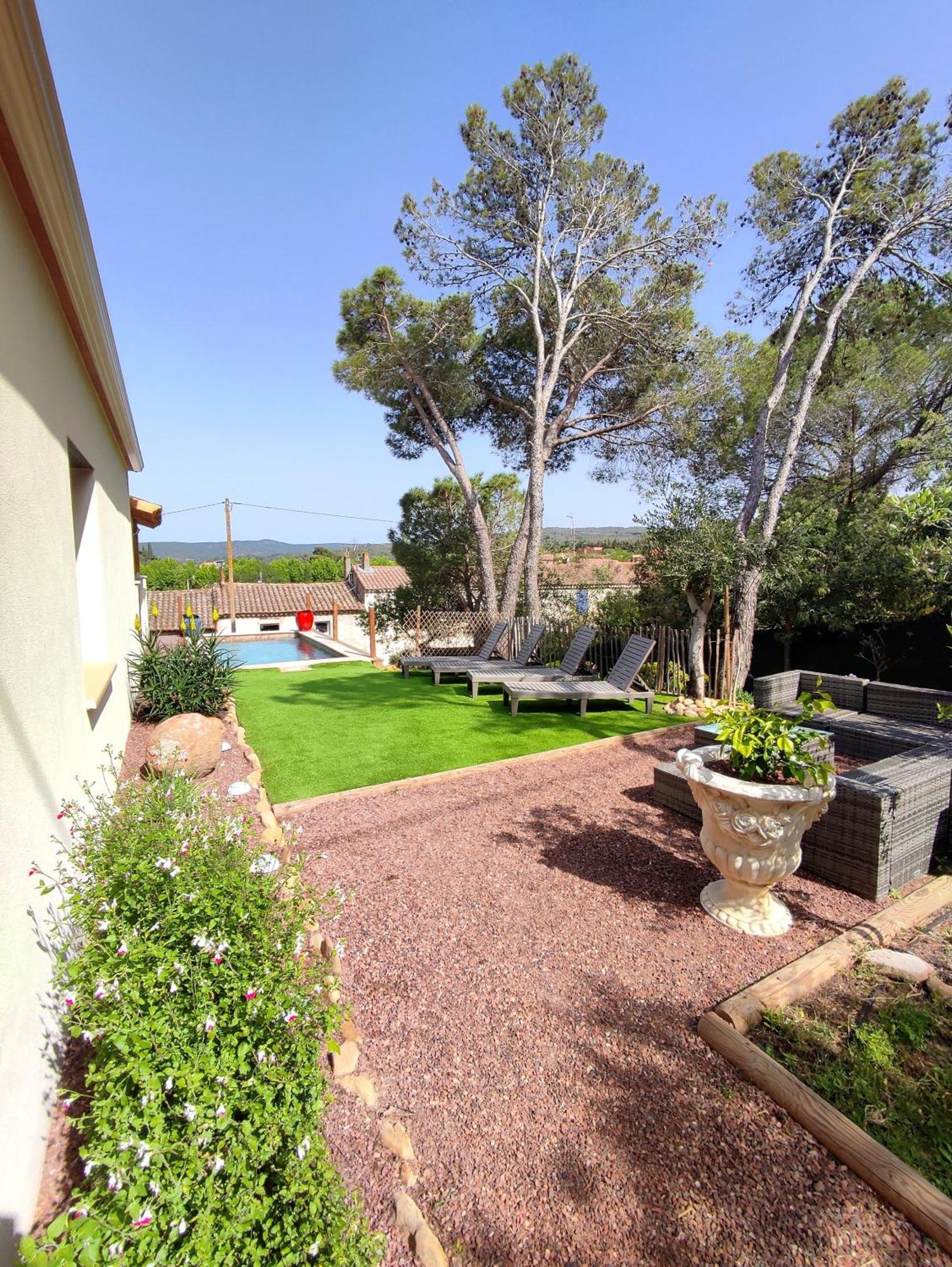 Villa Bellevue - Avec Piscine Montséret Extérieur photo